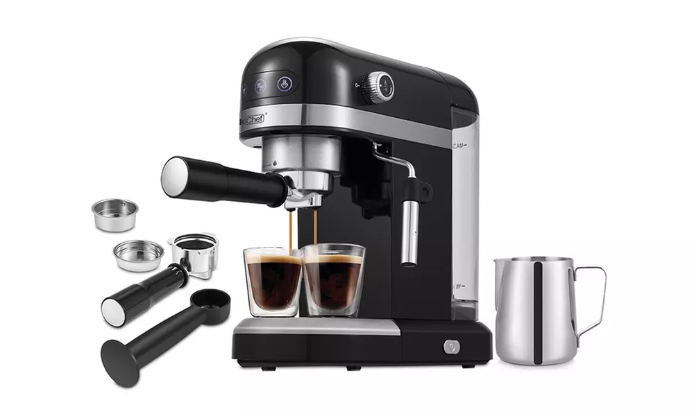 1350W Espresso Machine High PerformanceThermo block beating system Coffee Maker - Second Medium