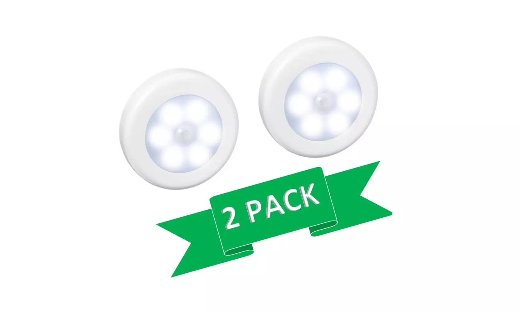 LED Magnetic Motion Light 2 Pack - Second Medium