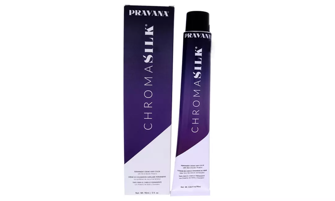 Pravana ChromaSilk Creme Hair Color - 5.3 Light Golden Brown For Unisex 3 oz - Primary Image