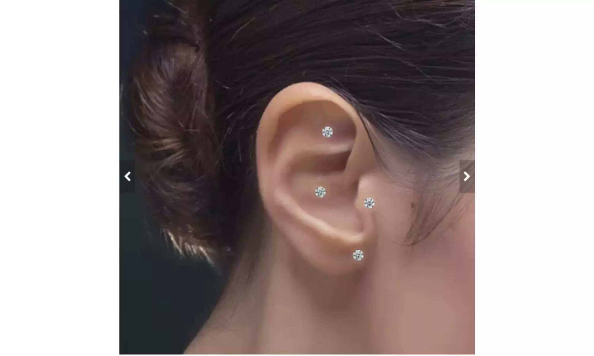 Back Pain Ear Seed Kit with Swarovski Crystal Pellet Kit - Second Medium