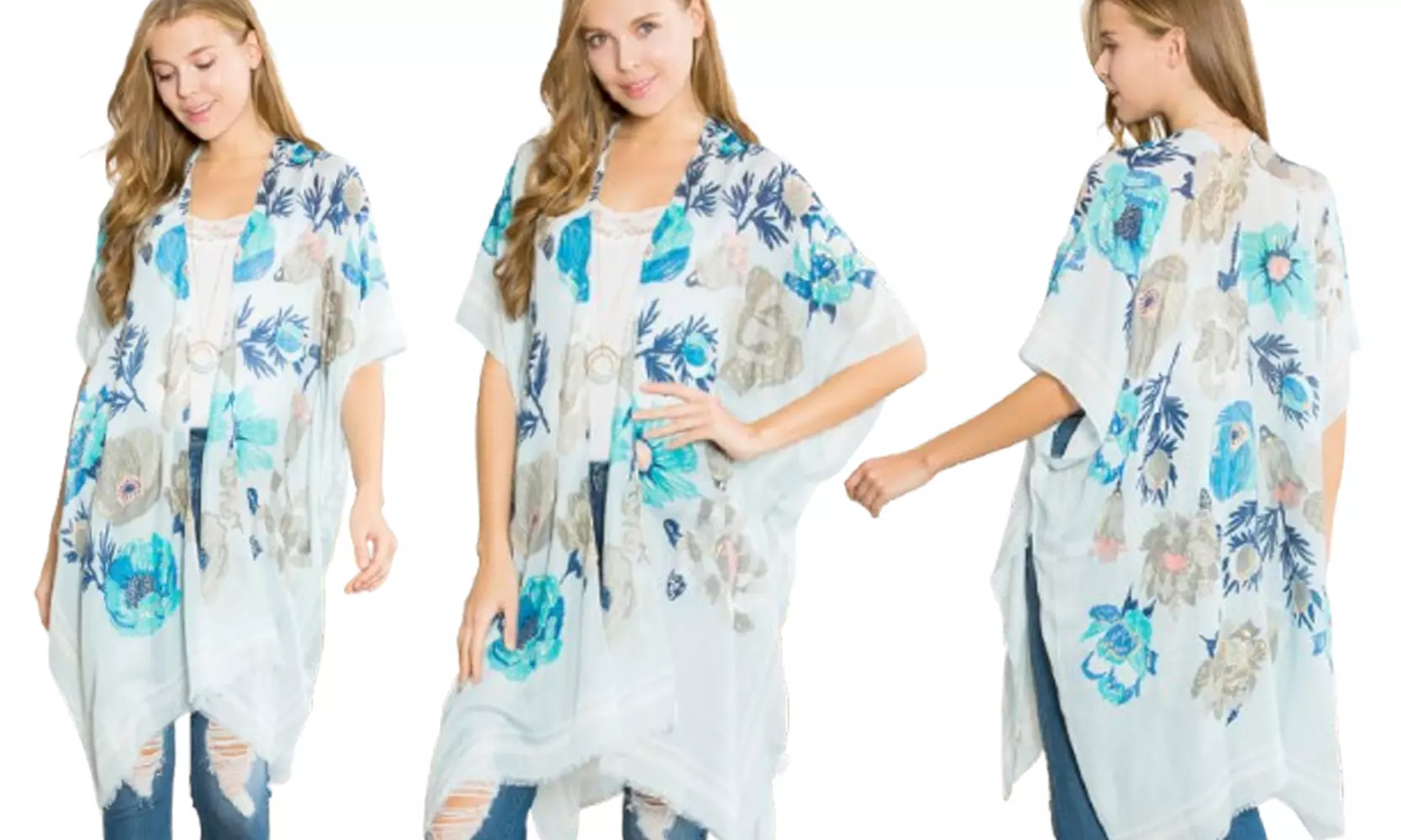 Women's Spring and Summer Kimono and Vest Collection 