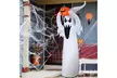 Costway 6' Halloween Inflatable Air Ghost Pumpkin LED Lights for Yard Decration - Second Medium