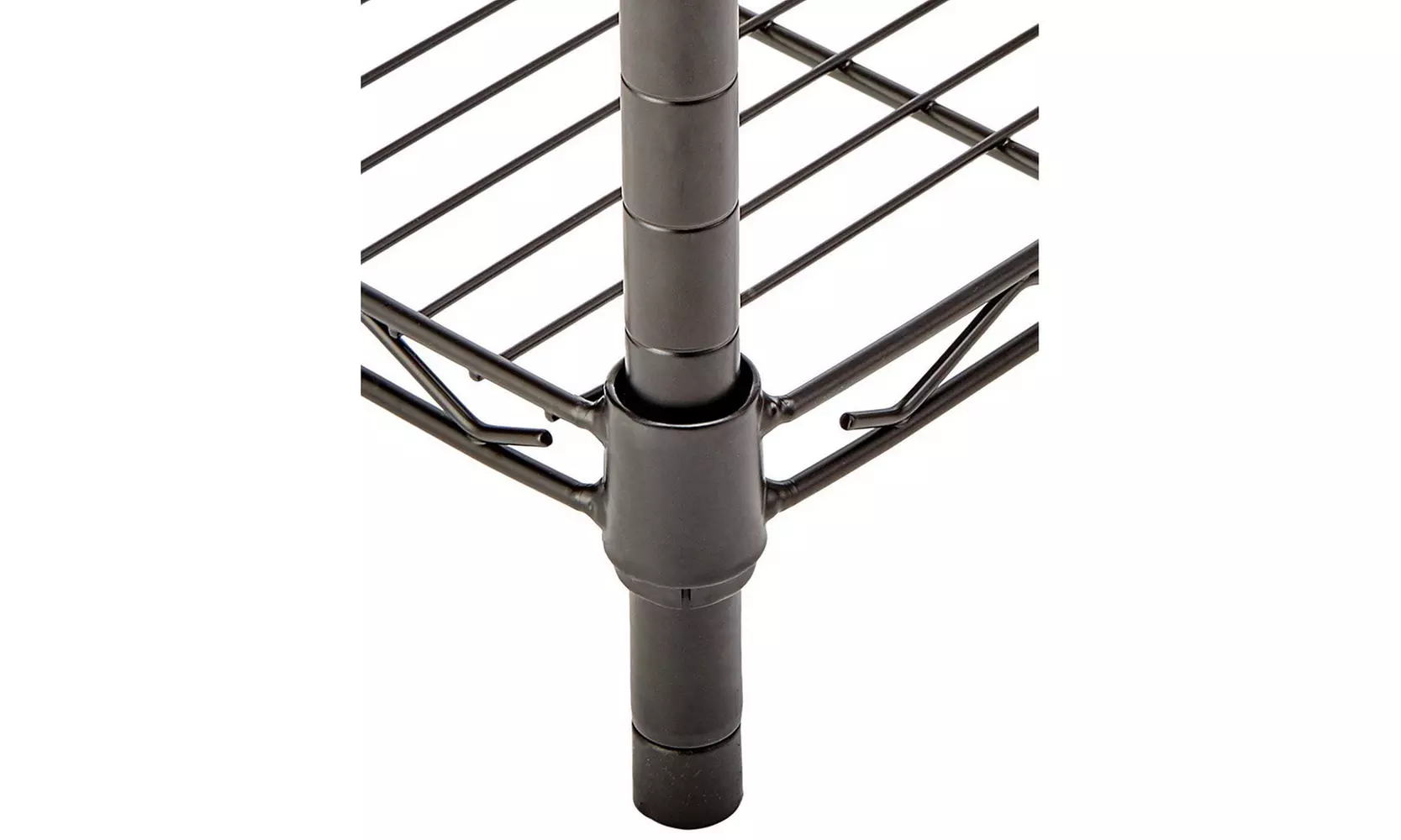 3/4/5-Tier Commercial Chrome Shelving Rack Adjustable Shelf Storage