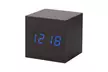 New Modern Wooden Wood Digital LED Desk Alarm Clock Thermometer Timer Calendar - Second Medium