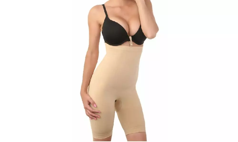 Valencia Seamless Shapewear Waist Cincher Thigh Trimmer - Primary Image