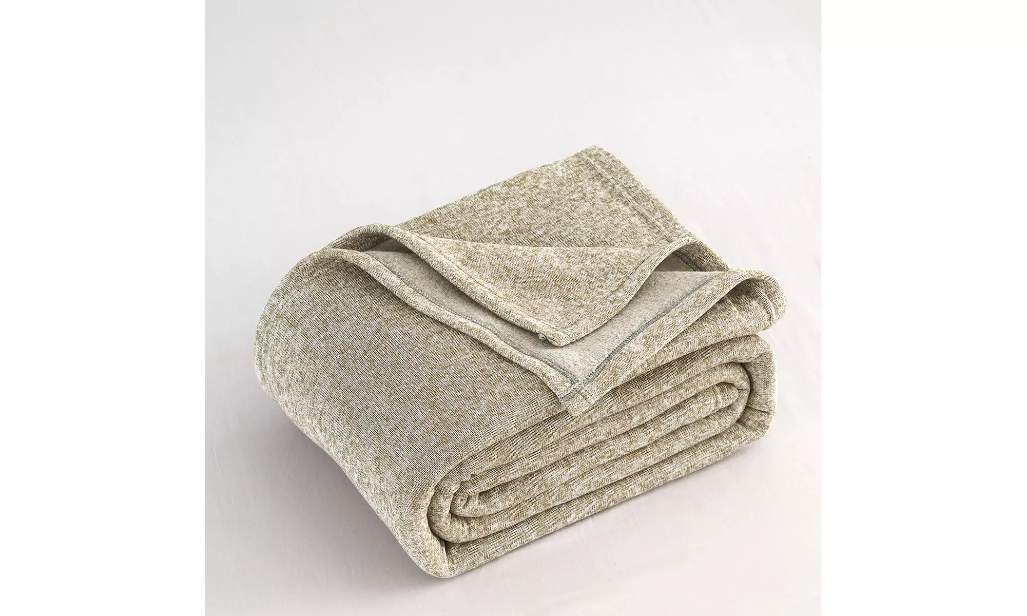 2-3 Piece Knit Weave Bed Blanket Set,Lightweight Fuzzy Jersey Blanket With Shams