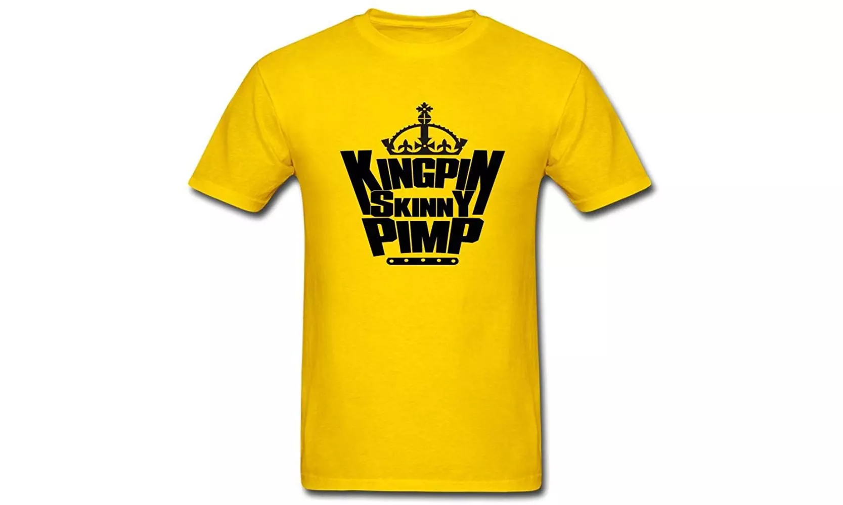 Men's Kingpin Skinny Pimp Logo Short Sleeve T-Shirt - Primary Image