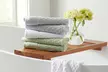 Ultra-Soft 100% Cotton Diamond Waffle Bath Towels - Second Medium