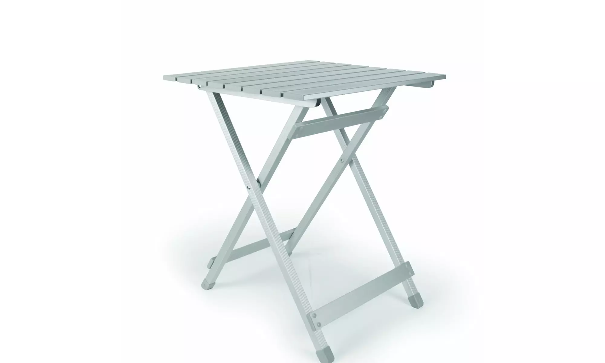 Camco 51891 Aluminum Fold-Away Side Table - Large  - Primary Image