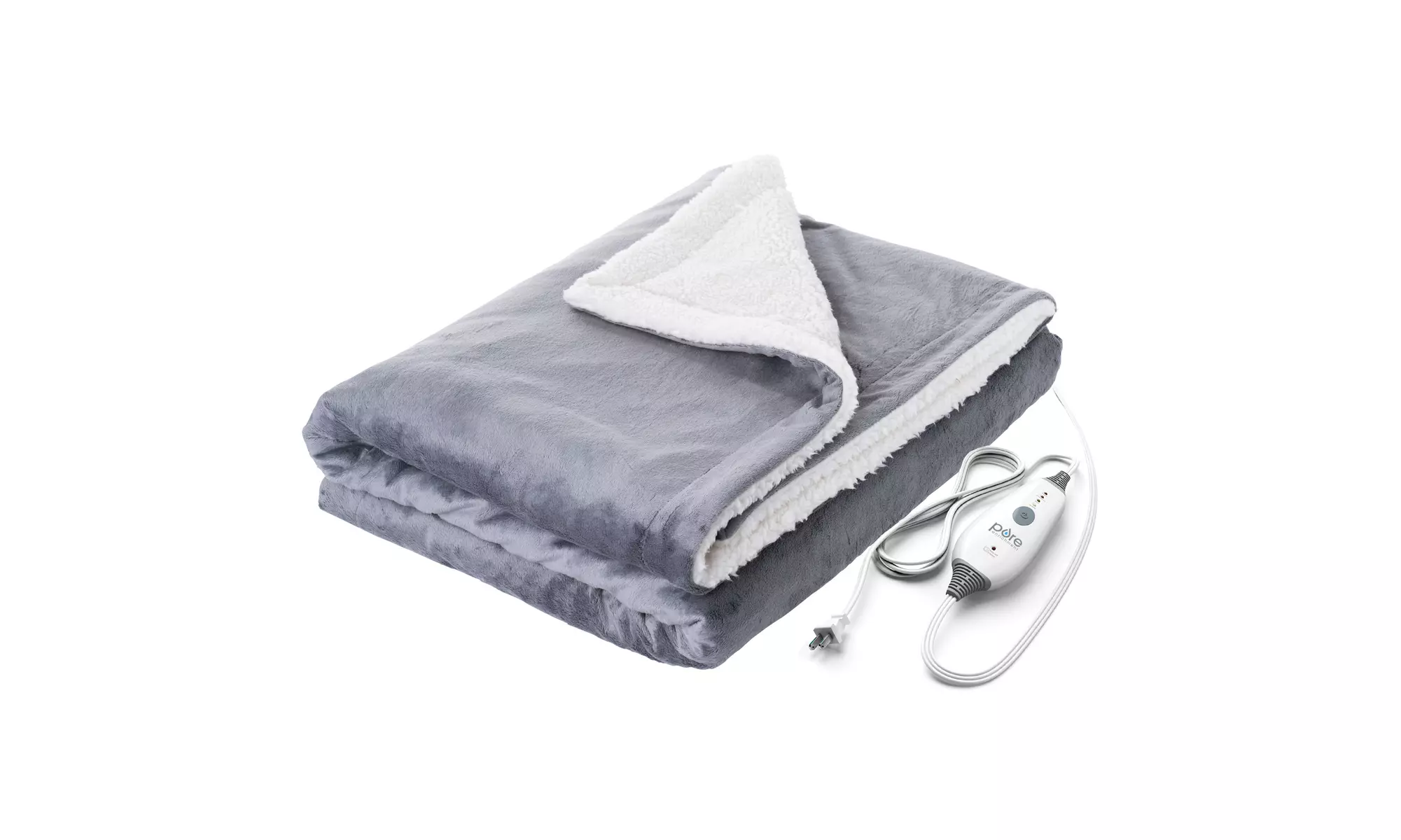 Pure Enrichment Large Heated & Weighted Throw Blanket - Primary Image