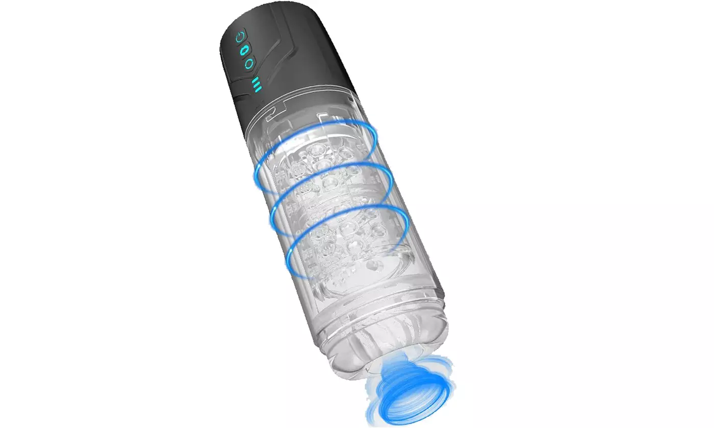 Automatic HandsFree Rotating Cup Thrusting Stroker Sex Toy
