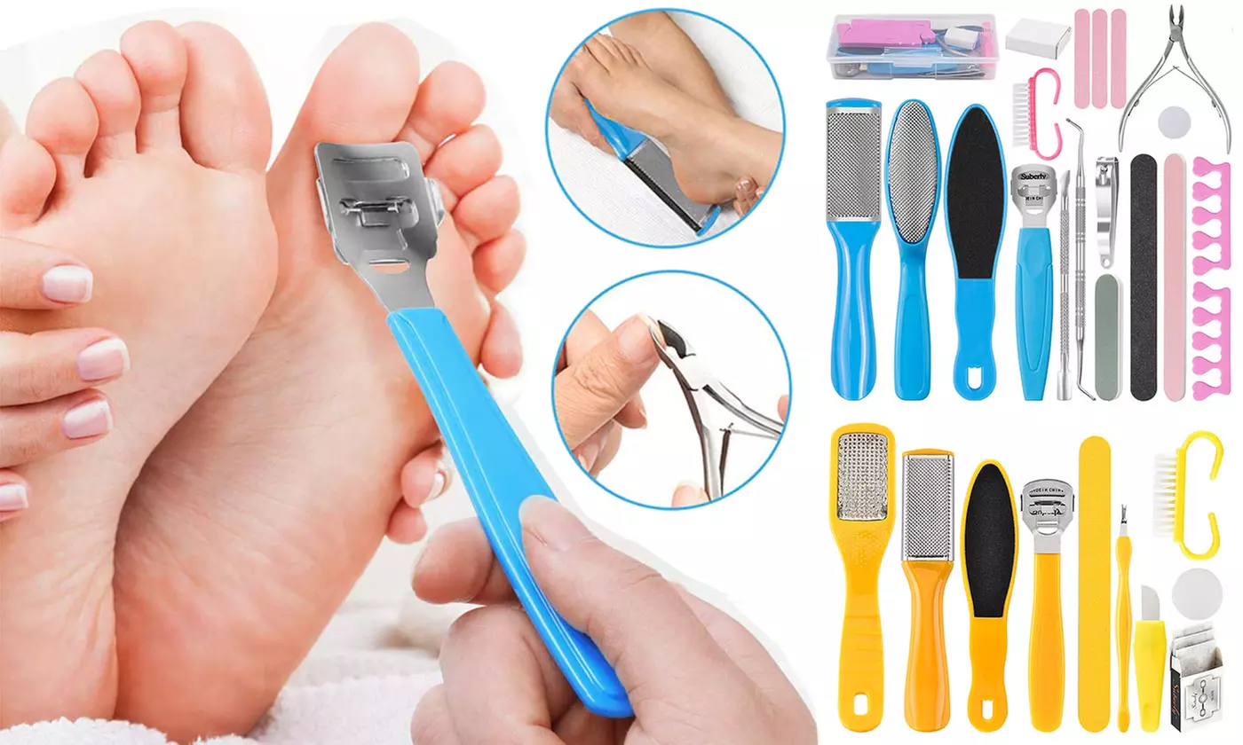 Professional Pedicure Tools Set Foot Care Kit Dead Skin Remover Pedicure Kit - Primary Image
