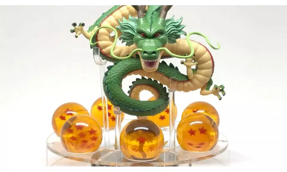 Dragon Ball Z Shenlong Dragon Figure with Background plus 7 dragon and 7 LEDs - Primary Image