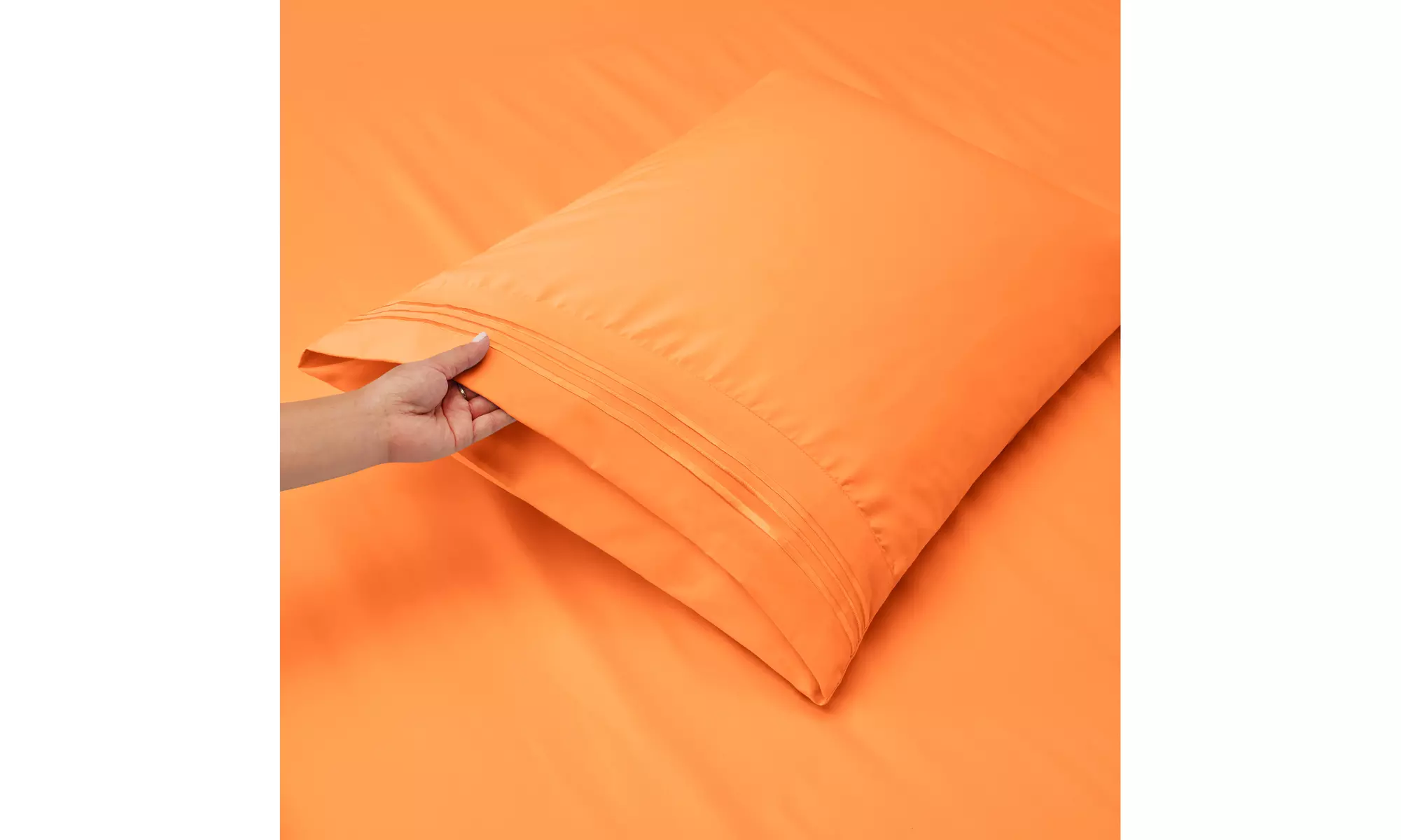 Clara Clark 4 Pc Sheet Set -1800 Series Deep Pocket Bed Sheets with Fitted Sheet