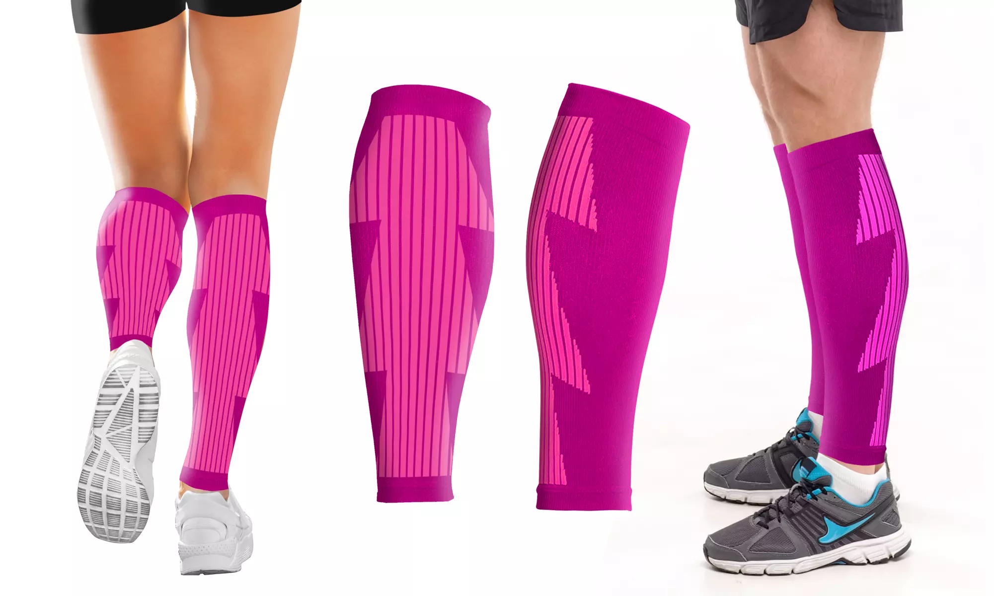 DCF Energizing Calf Compression Sleeves (1-Pair)