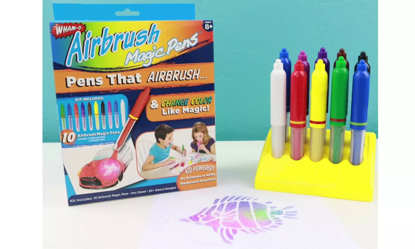 Just Blow - Amazing Color-changing Magic Pens Set For Kids - Primary Image