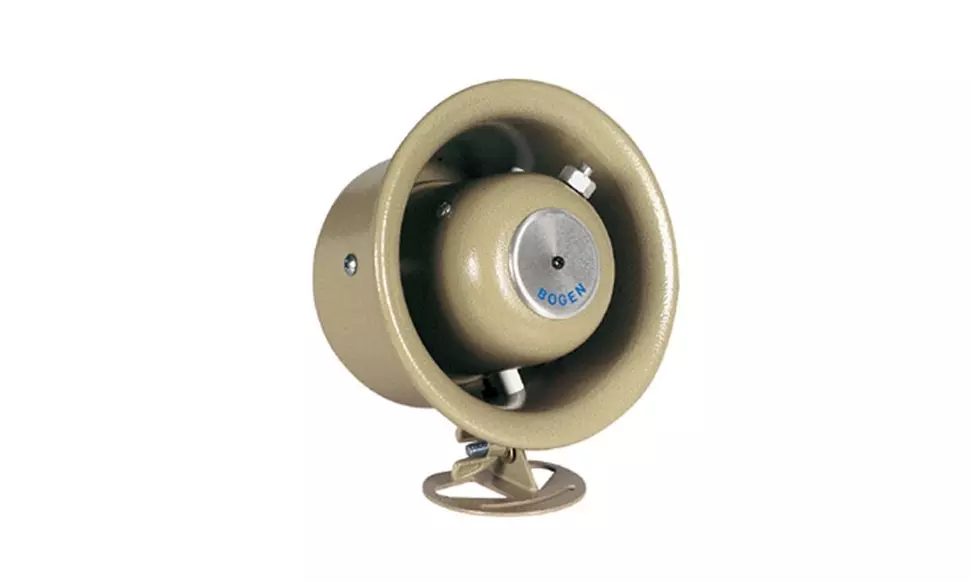 Bogen SPT5A - Reflex Horn Loudspeakers 7.5 Watt for 25V & 70V Amplifiers (Mocha) - Primary Image