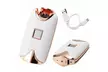 Fingerprint Touch USB Rechargeable Dual Arc Flameless Plasma Electric Lighter - Second Medium