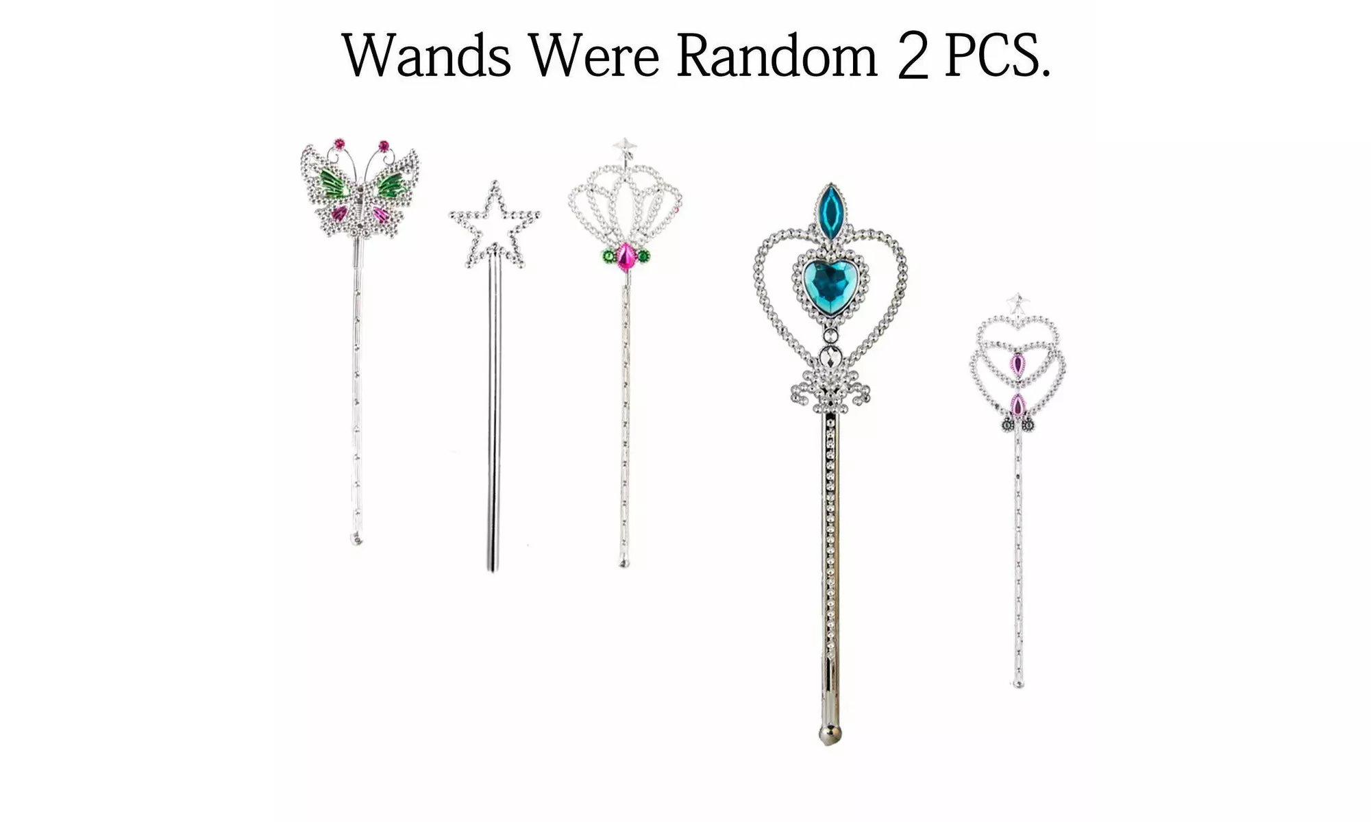 46 Pack Princess Pretend Jewelry Toy,Girl  Jewelry Dress Up Play Set - Second Medium