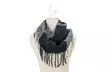 Britt's Knits Women's Fringe Benefits Color-Blocked Double Loop Infinity Scarf  - Second Medium