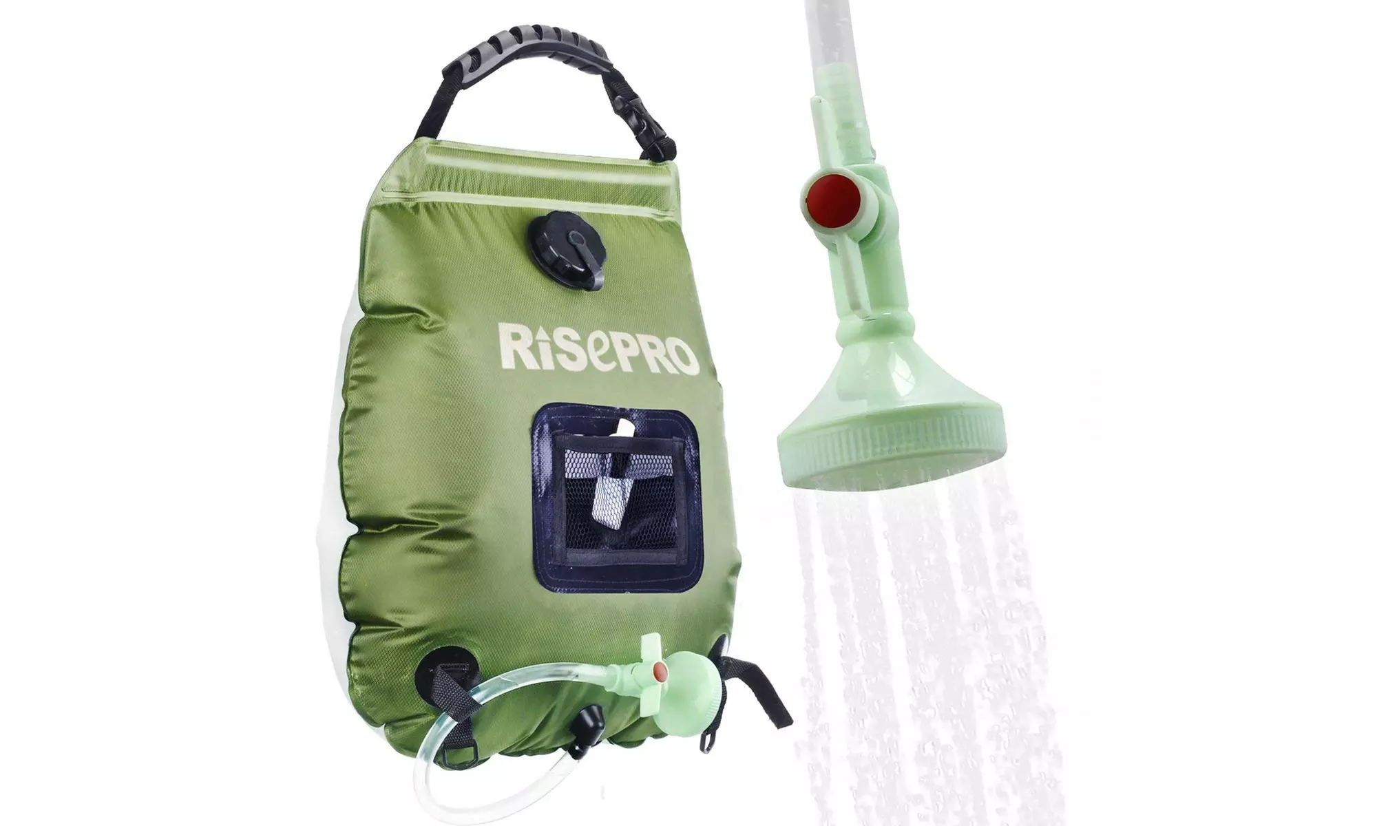Solar Shower Bag, 5 gallons/20L Solar Heating Premium Camping Shower Bag - Primary Image