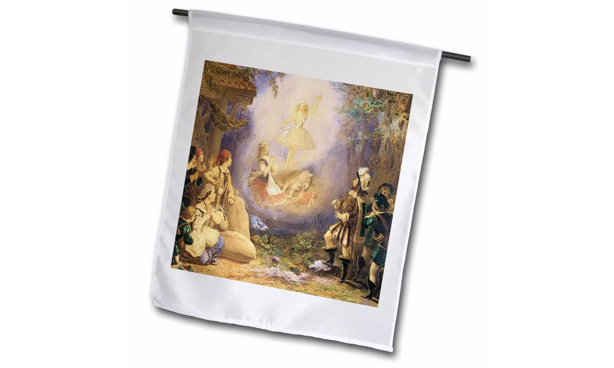  Garden Flag A Fairy Scene, Rothkappehen Edward Henry Corbould Fantasy - Primary Image