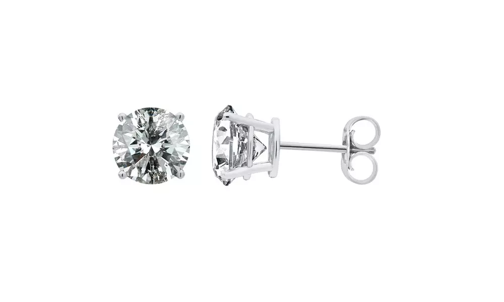2.25 CTTW Round Diamond Stud Earring in 14KW - STUDRD225W - Primary Image