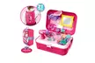 Vanity Make Up Case And Cosmetic Set With Pretend Play Beauty Salon - Second Medium