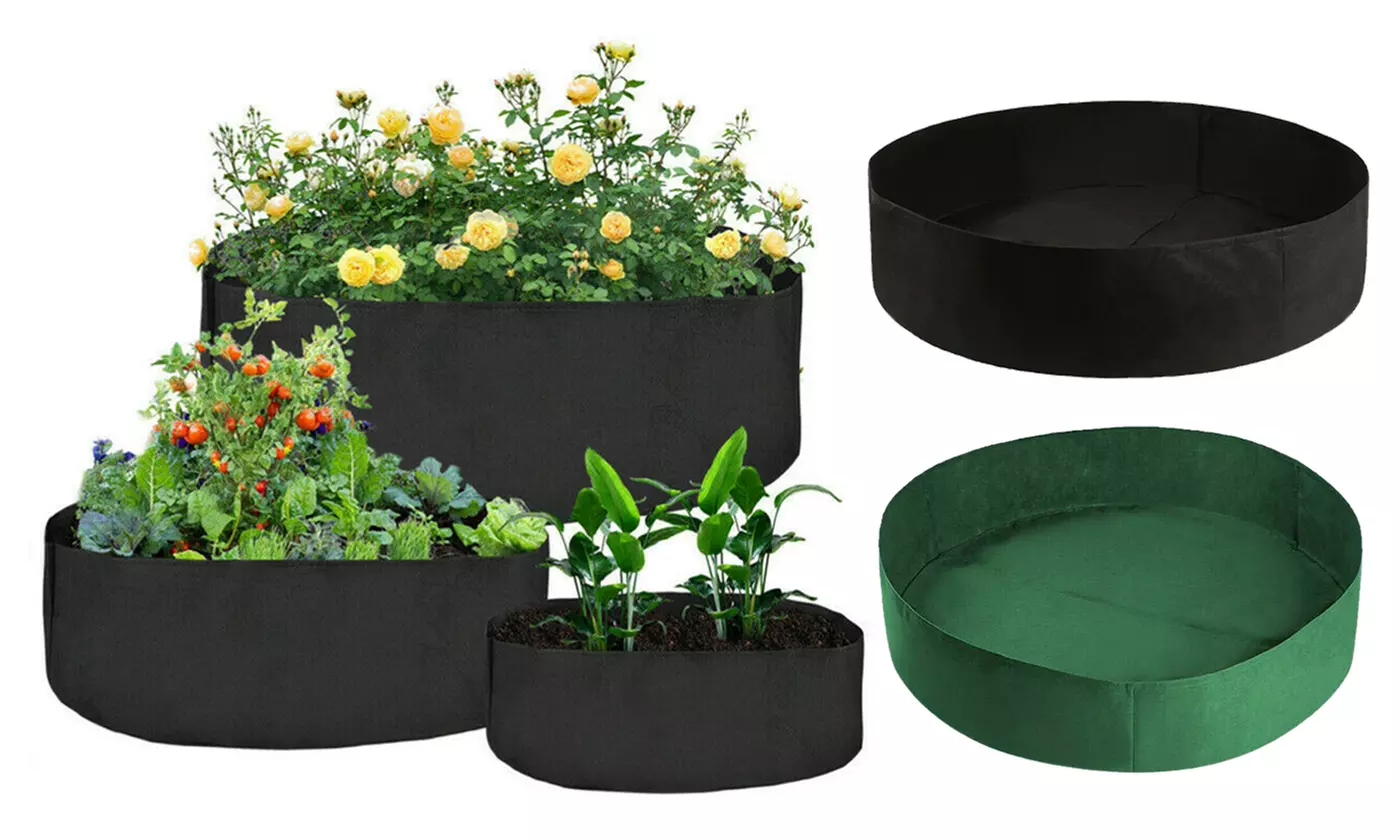 Planter Flower Grow Bag Raised Fabric Bed Elevated Vegetable Box For Garden - Primary Image