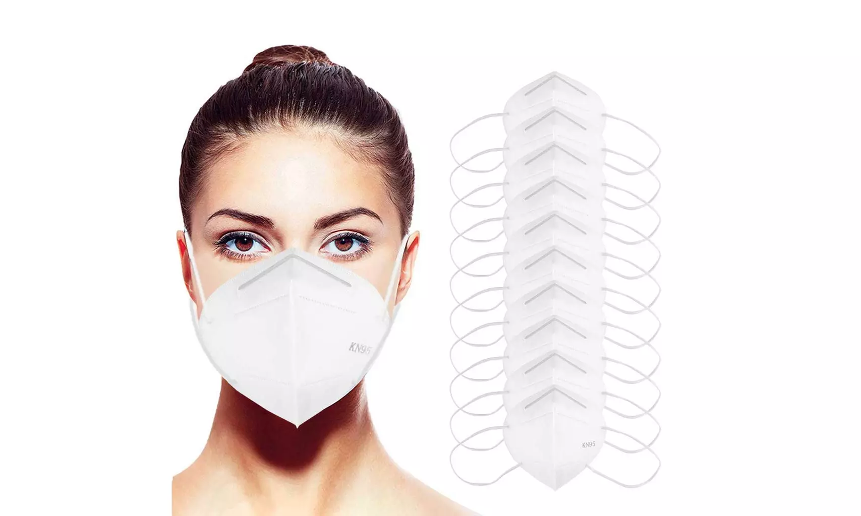 5 Layer KN95 Disposable Protective High Density Dust Mask PM2.5 Pollution Filter - Primary Image