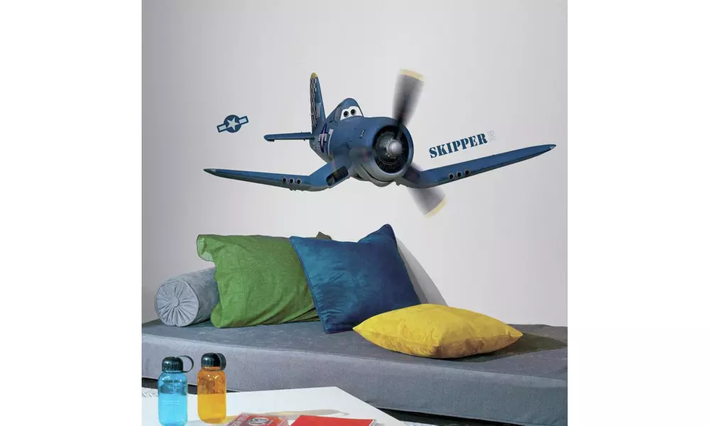 Roommates Disney Planes Skipper Giant Wall Decal - Second Medium