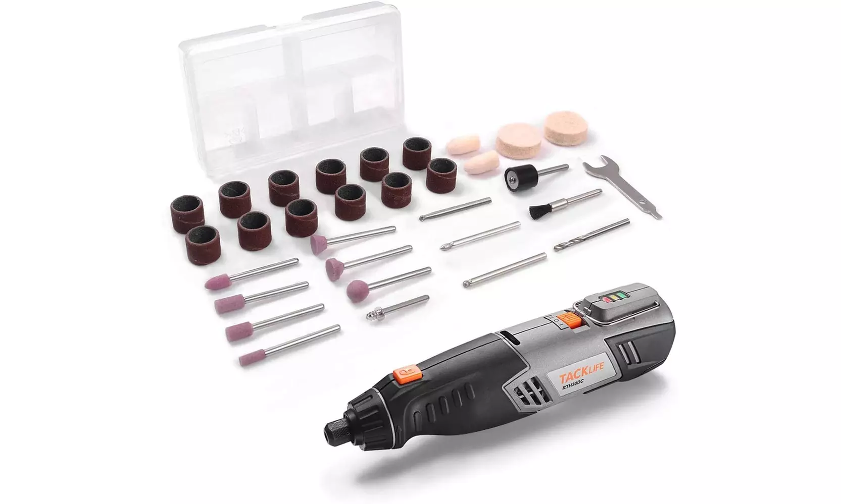 TACKLIFE Cordless Rotary Tool 4V Power Portable Size With Versatile Accessories - Primary Image