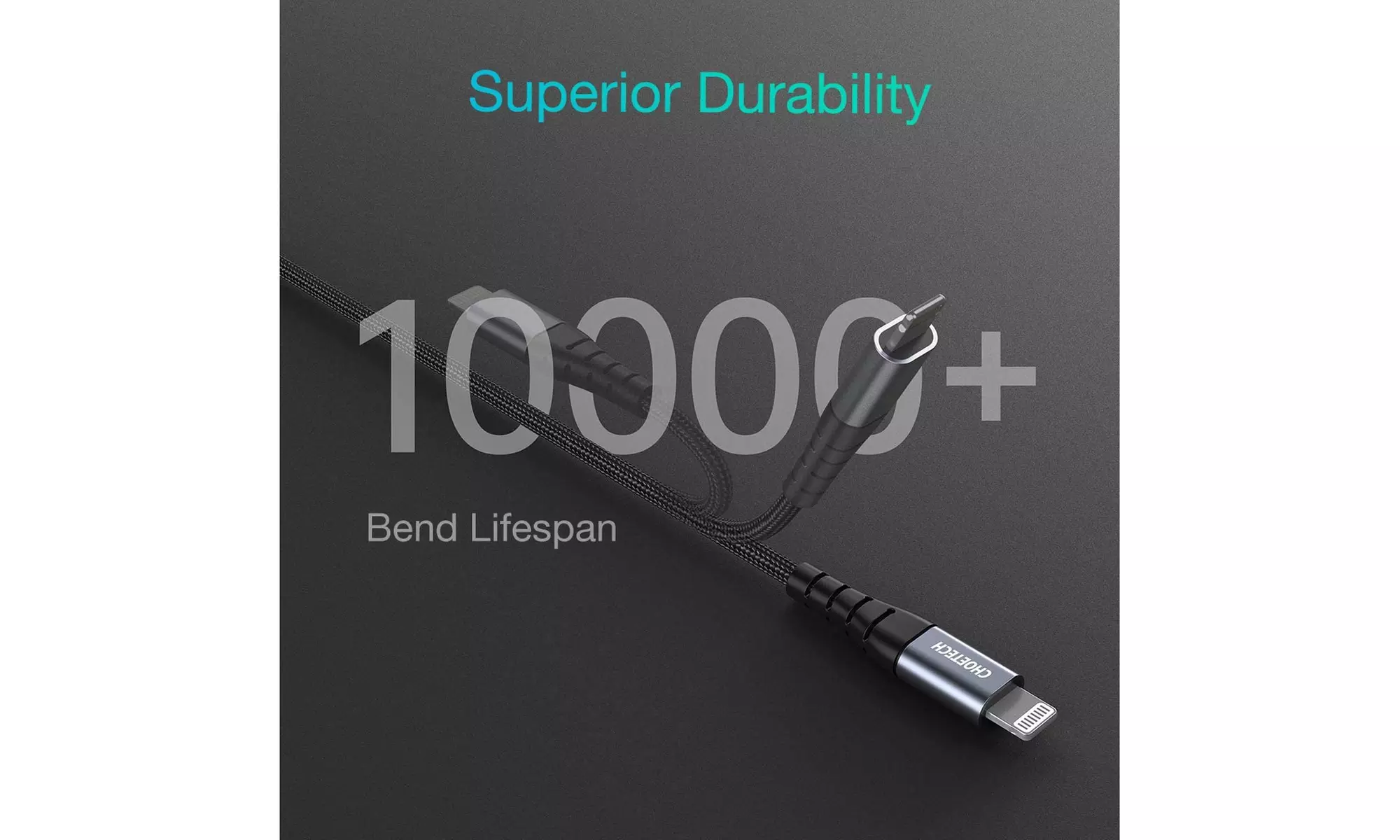USB C to Lightning Cable for iPhone 11/12 Pro Max/Mini Nylon Braided Charger