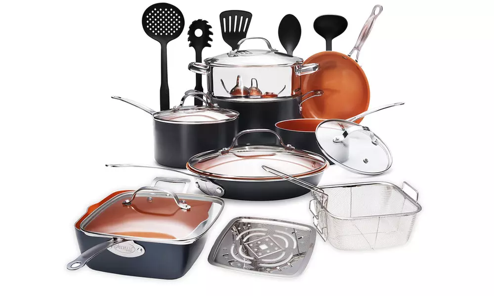 Gotham Steel 20-Piece Non-Stick Cookware Set - Second Medium