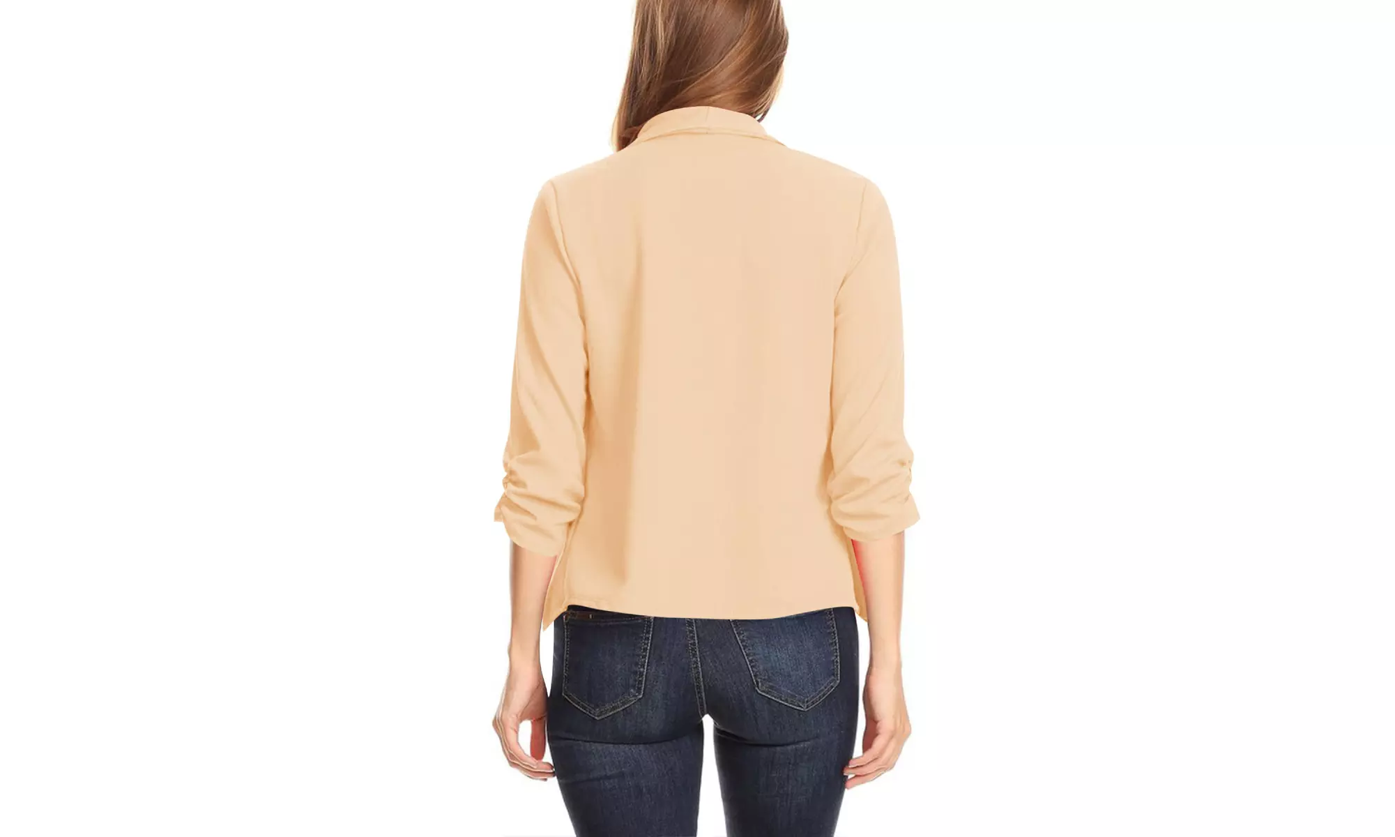 Women's Casual Office Wear Basic Solid Blazer Jacket