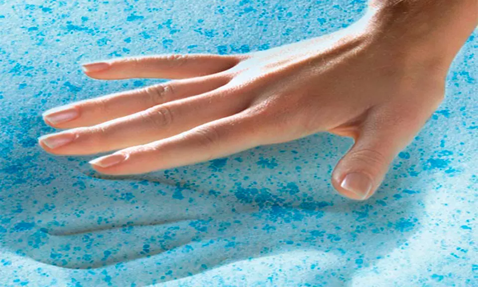 Lux Comfort  3'' Reversible Gel Memory Foam Topper