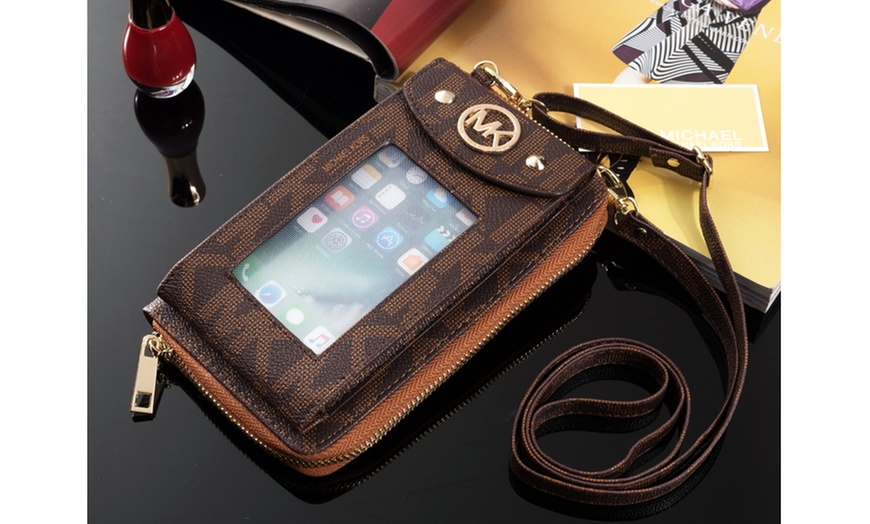 Image 11: Michael Kors Leather Crossbody