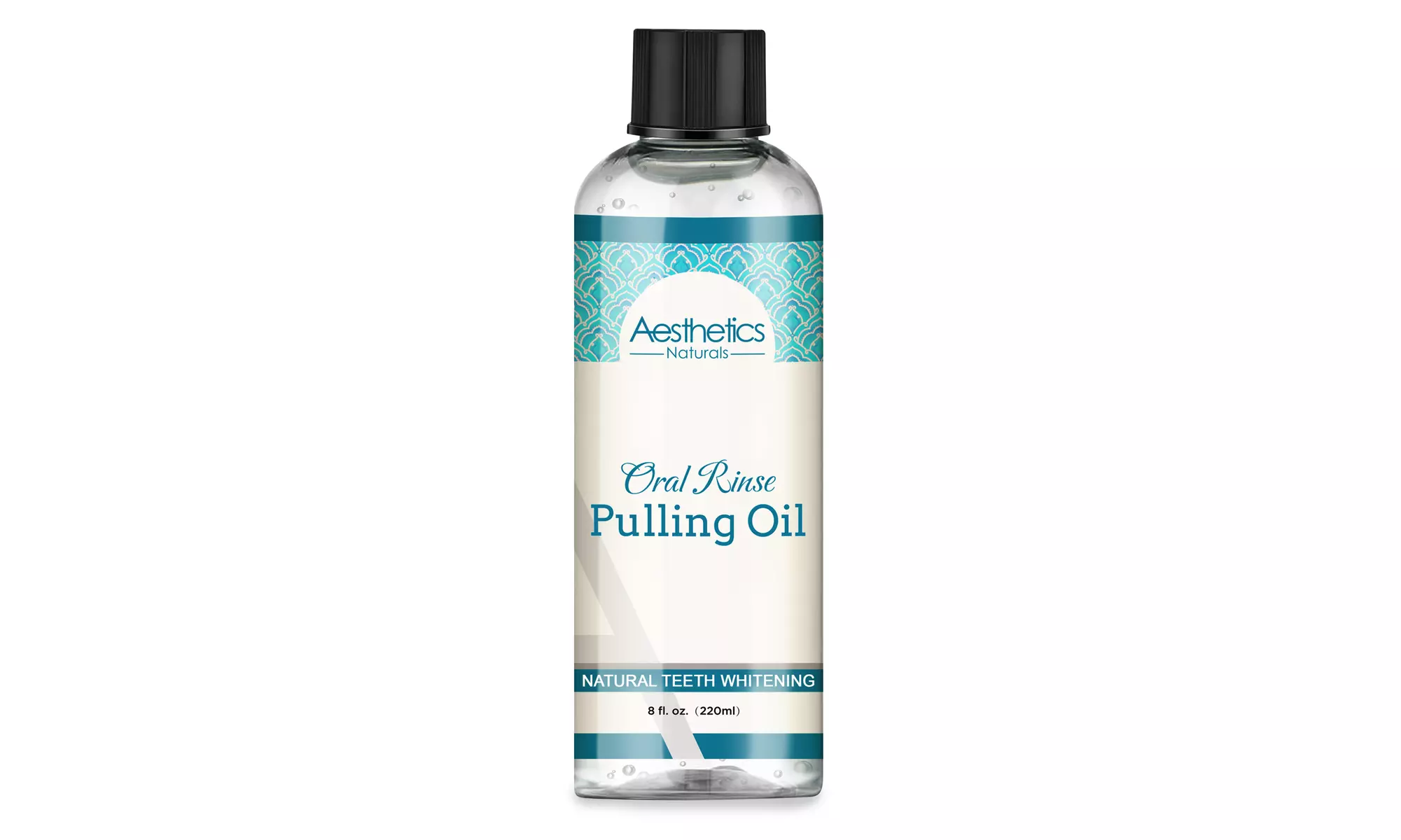 Aesthetics Naturals Oral Rinse Pulling Oil Gentle Whitening Mouthwash 
