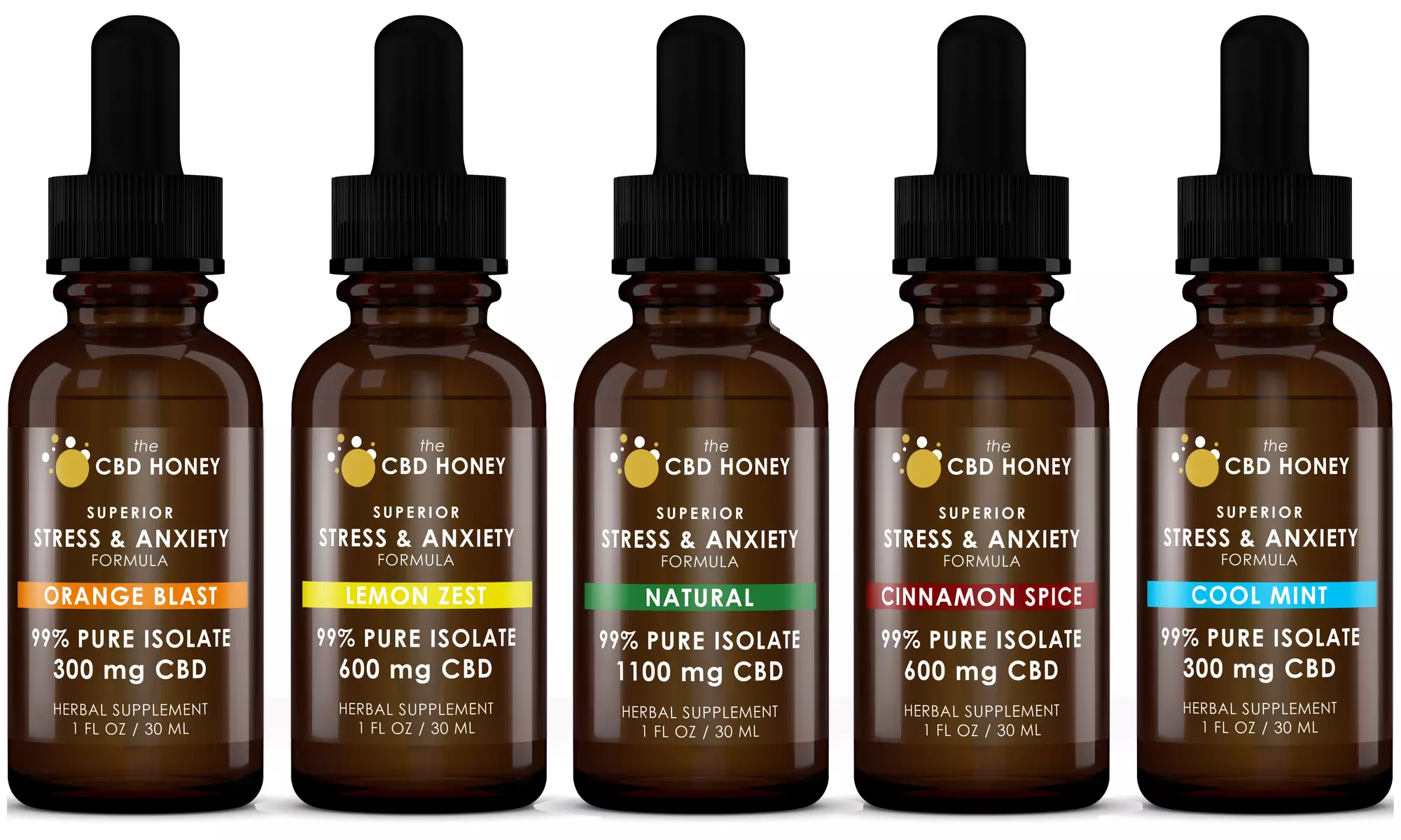 Quality CBD All Natural CBD Infused MCT Tincture Oil - Primary Image