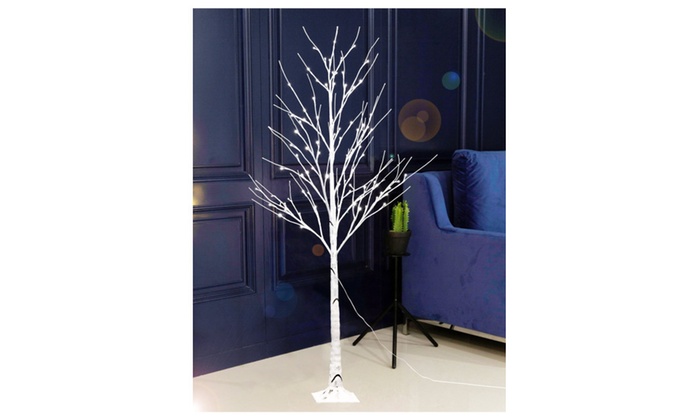 Led Birch Tree 6ft 96l Led Christmas Decorations Lighted Tree