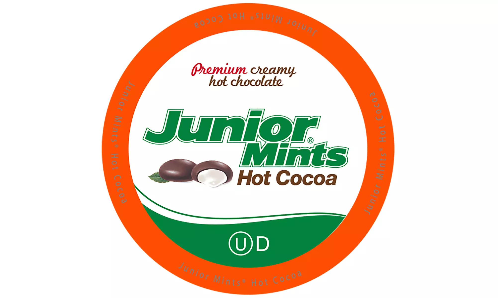 Junior Mints Chocolate Mint Hot Cocoa Pods for Keurig K-Cup Brewers, 40 Count - Primary Image