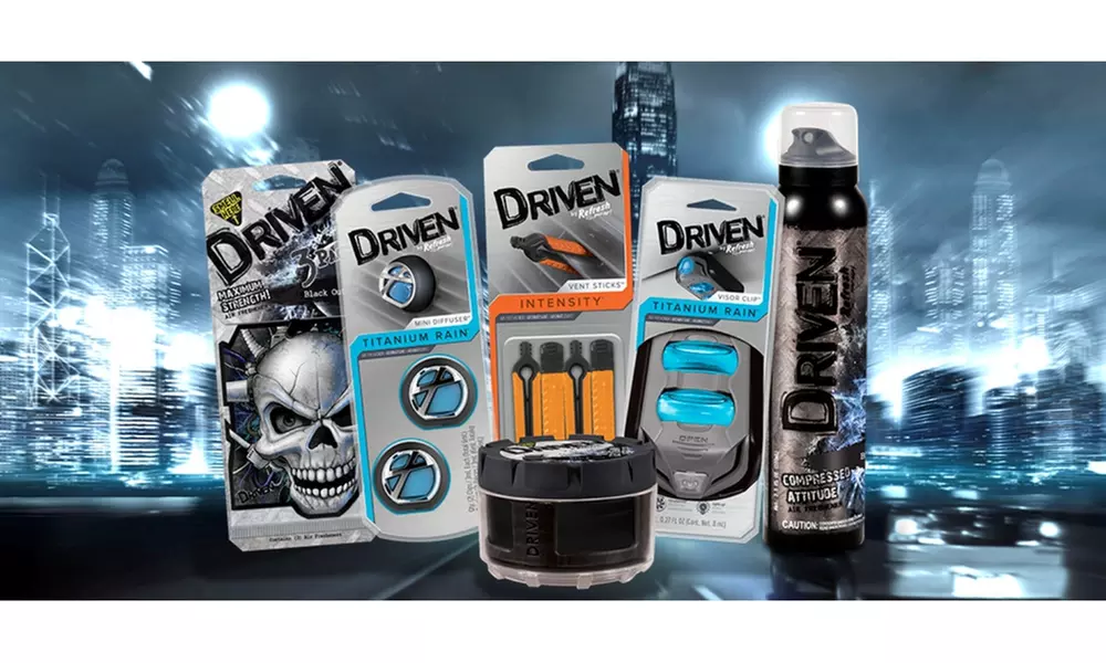 Driven by Refresh Your Car! Assorted Air Fresheners - Black Out - Primary Image