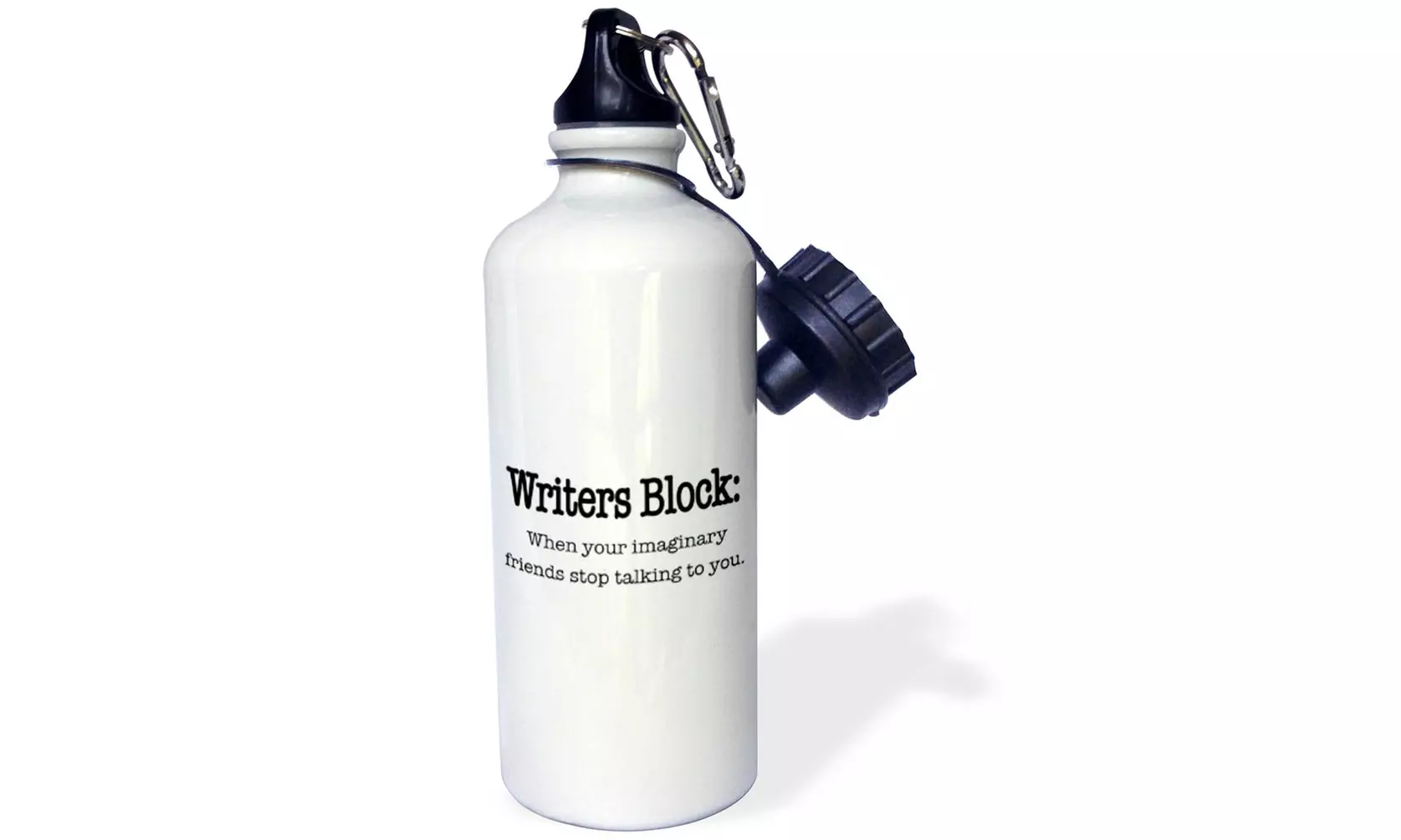  Water Bottle Writers block when your imaginary friends stop talking to you  - Primary Image