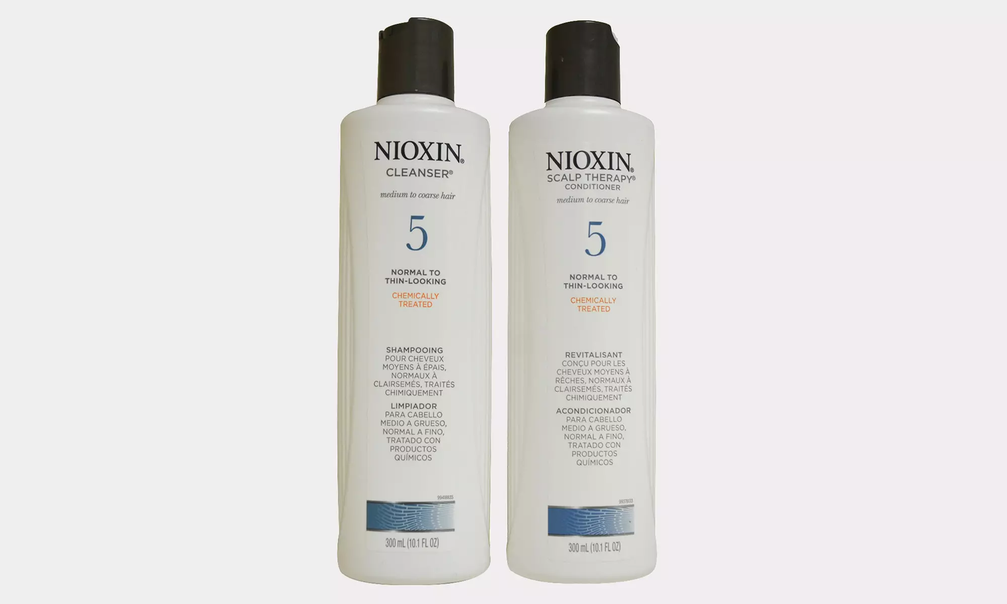 Nioxin Hair Cleanser Shampoo and Scalp Therapy Conditioner Duos (2-Pack)