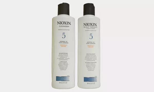 Nioxin by Nioxin hotsell System 6 Cleanser Noticeably Thinning Shampoo & Conditioner set