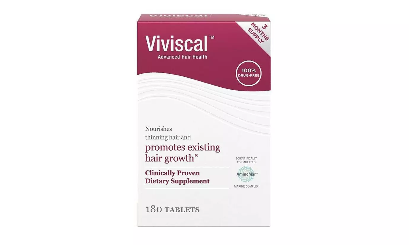 Viviscal Advanced Hair Health Promote Existing Hair Growth for Women 180 tablets - Primary Image