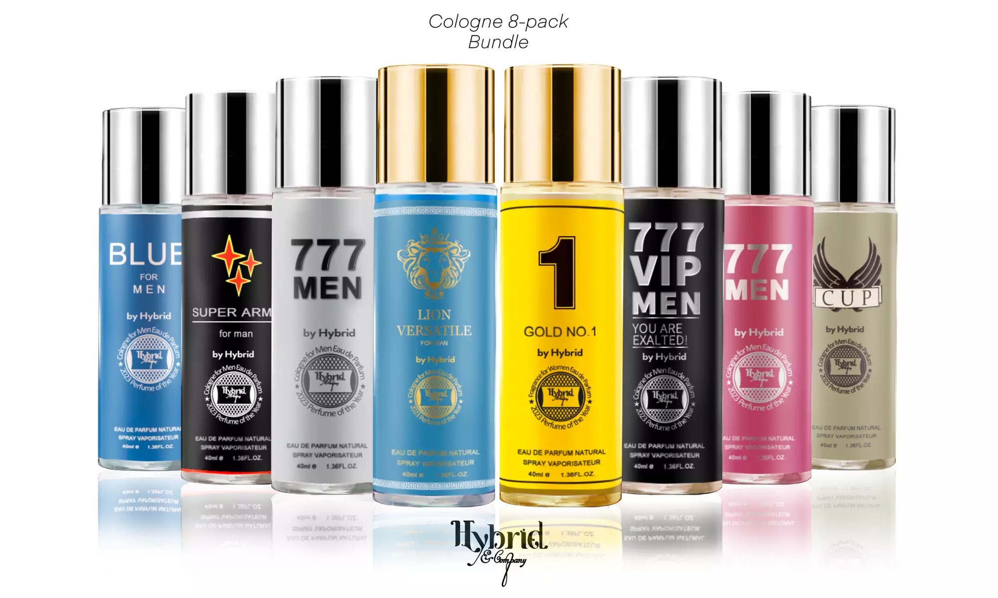 Men's 8-Pack Travel Cologne Set - Primary Image