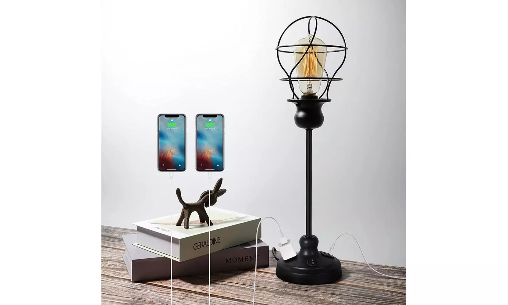 Creative table lamp Modern Bedside Light Fixtures for Bedroom Living Room