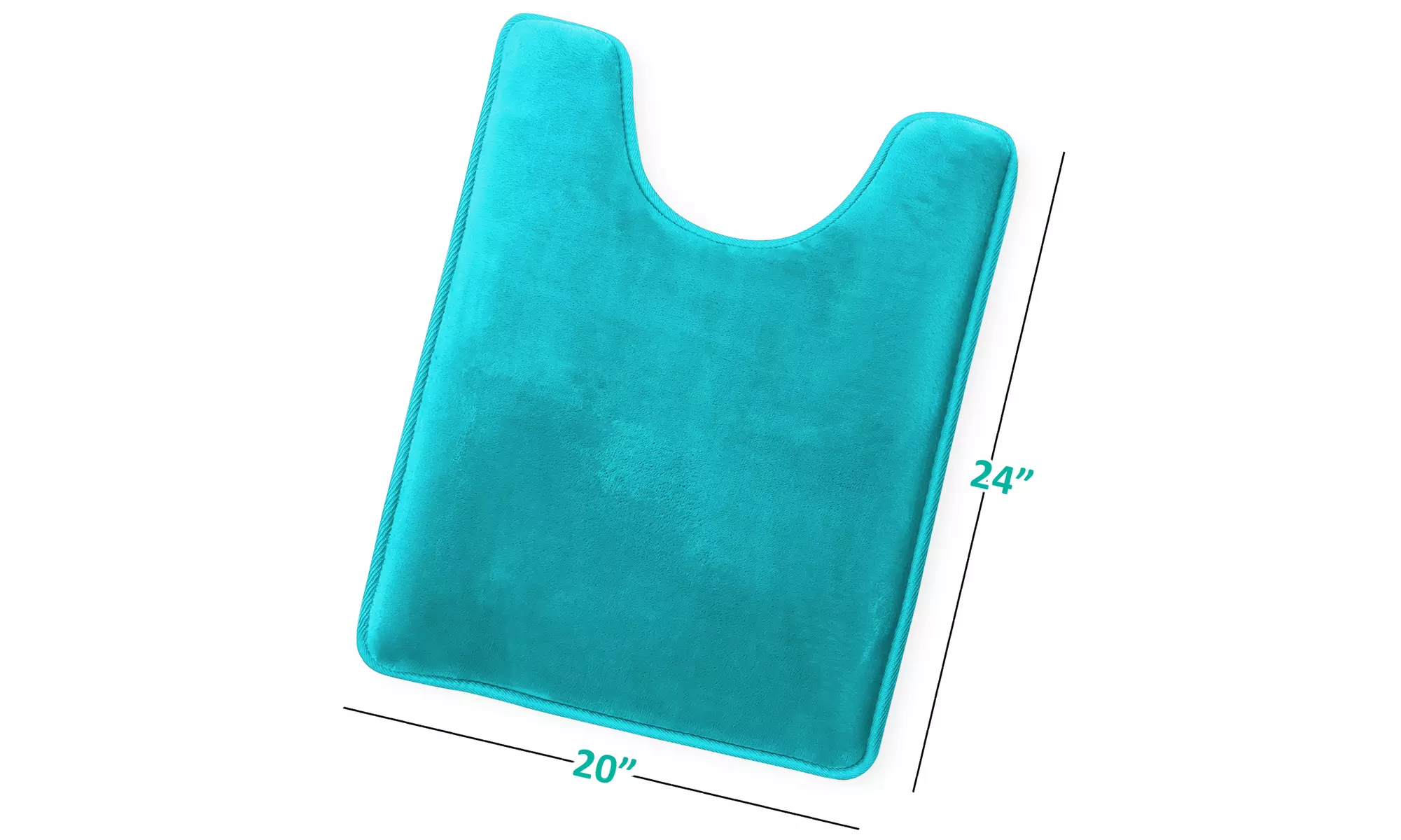 Memory Foam Bathroom Rug Set, Contour, Large, Small or 3-Piece Bathroom Mat Set