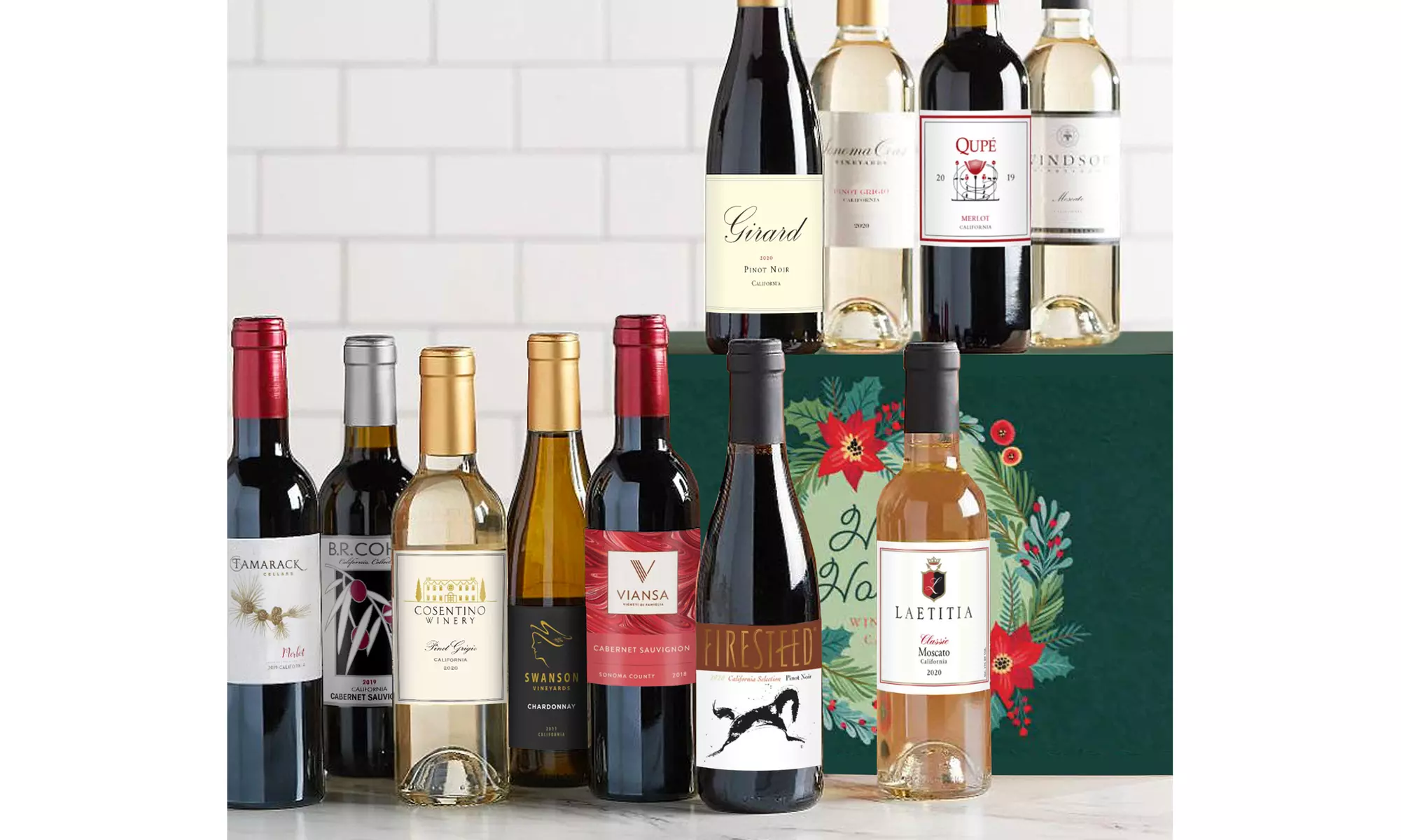 Holiday Wine Advent Calendar 12 Bottles *Shipping Included* - Primary Image